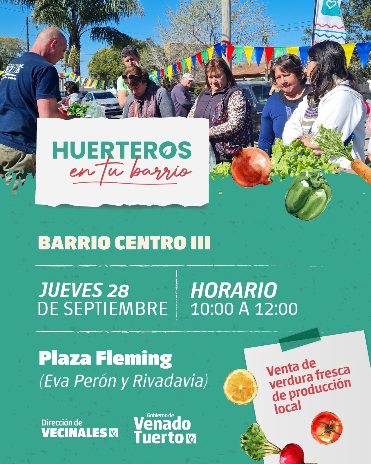 Huerteros en tu barrio 28-9-23