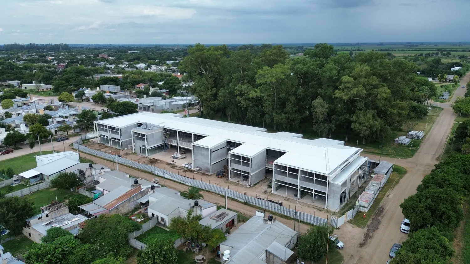 El Gobierno de Pullaro inició la etapa final del nuevo edificio donde funcionará la escuela técnica de Humberto Primo
