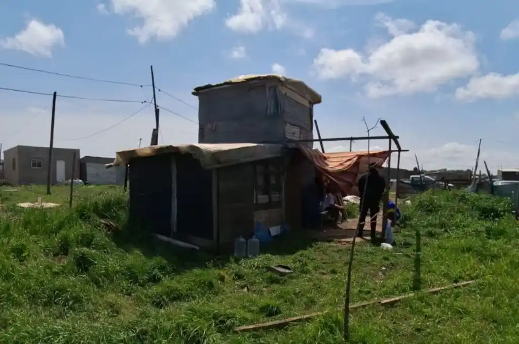 La vivienda donde fue encontrada la víctima