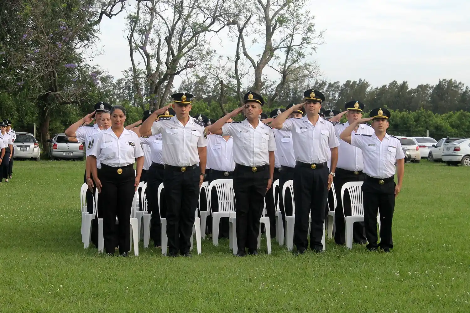 Hubo entrega de reconocimiento a agentes destacados. Foto: Prensa Municipalidad.