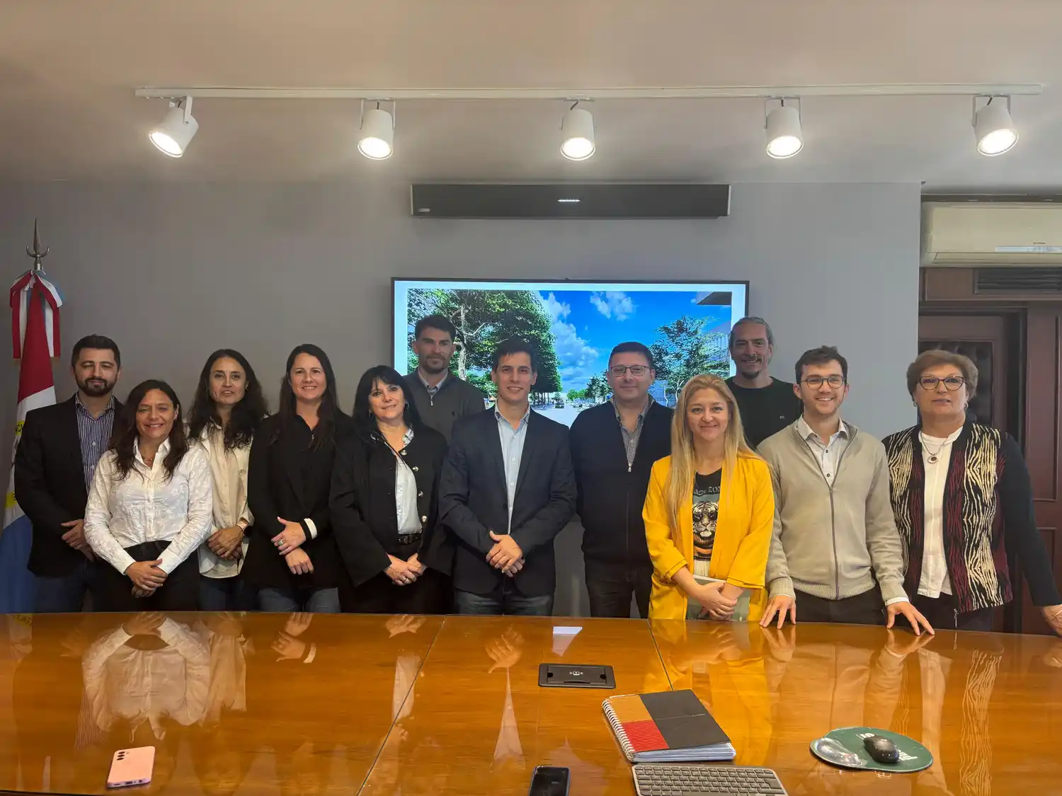 El intendente se reunió con concejales