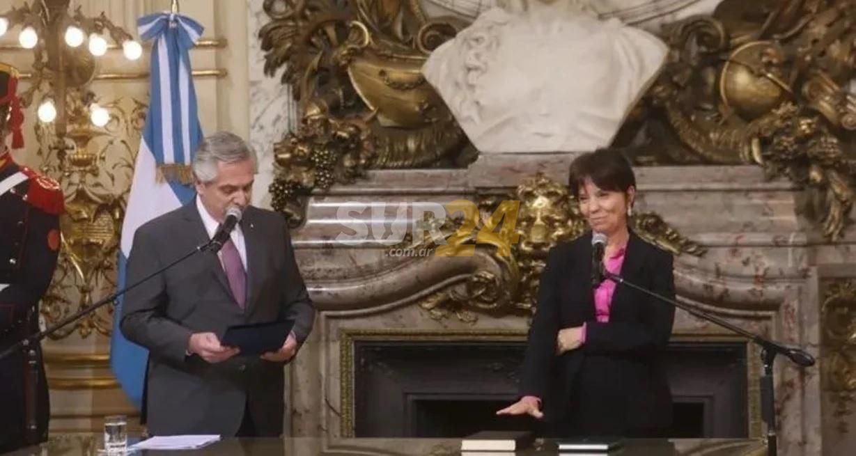 Mercedes Marcó del Pont juró como nueva secretaria de Asuntos Estratégicos