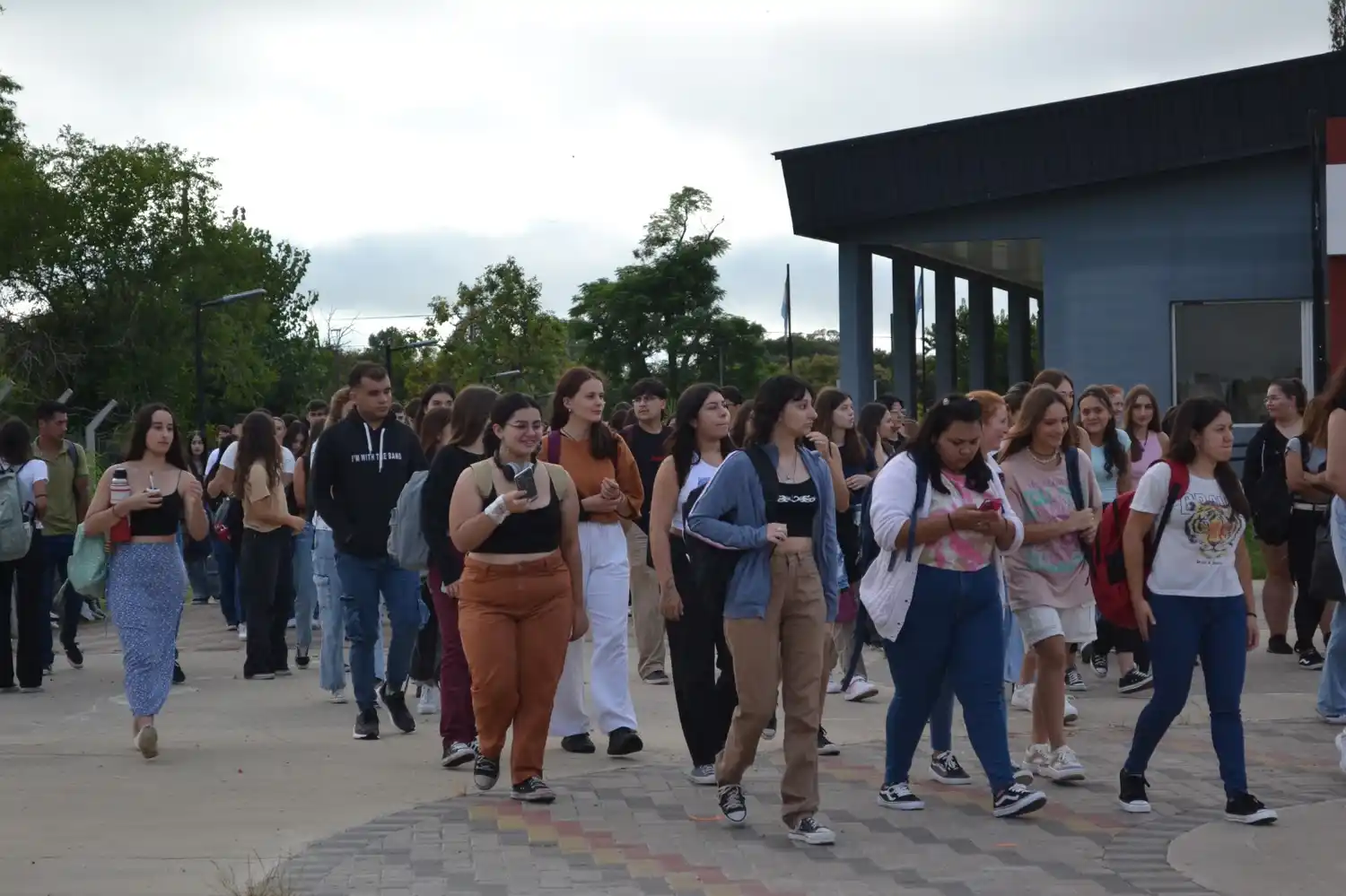 foto de archivo, estudiantes de Bromatología en Gualeguaychú.