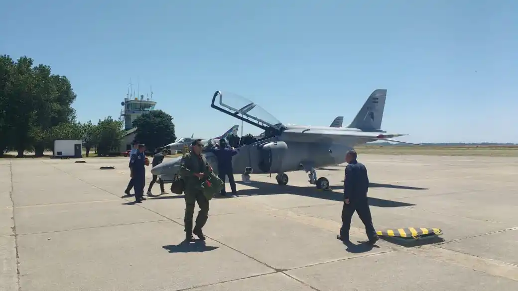 La VI Brigada Aérea recibió nuevos aviones IA63 PAMPA III para incorporar a su flota
