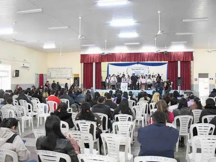 Encuentros corales: última jornada
del Nivel Secundario en la EPES N.º 87