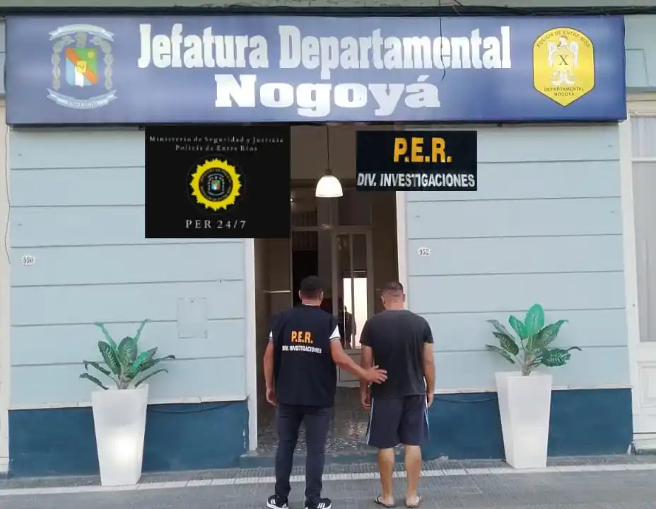 Esclarecen el robo de dinero en efectivo cometido en Villa 3 de Febrero en Nogoyá