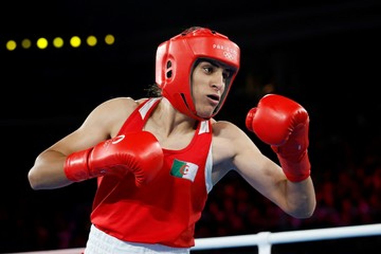 La boxeadora argelina Imane  Khelif ganó el oro en los Juegos Olímpicos 2024