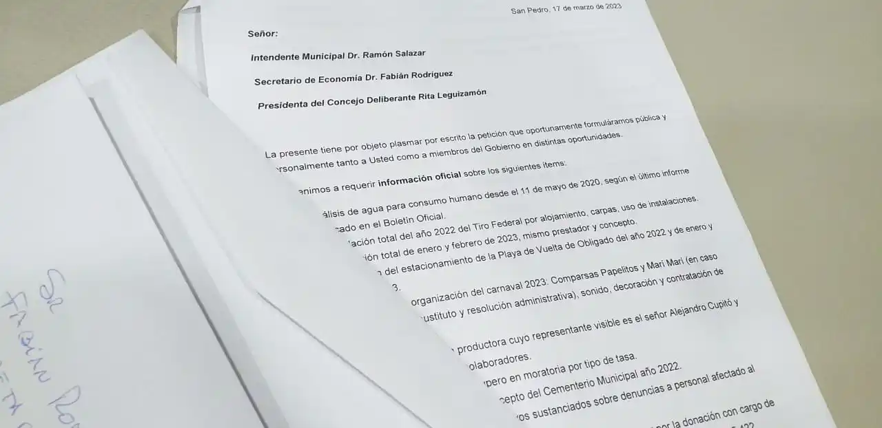 Quiero saber: qué piden los vecinos que se sume al pedido de información pública de La Opinión