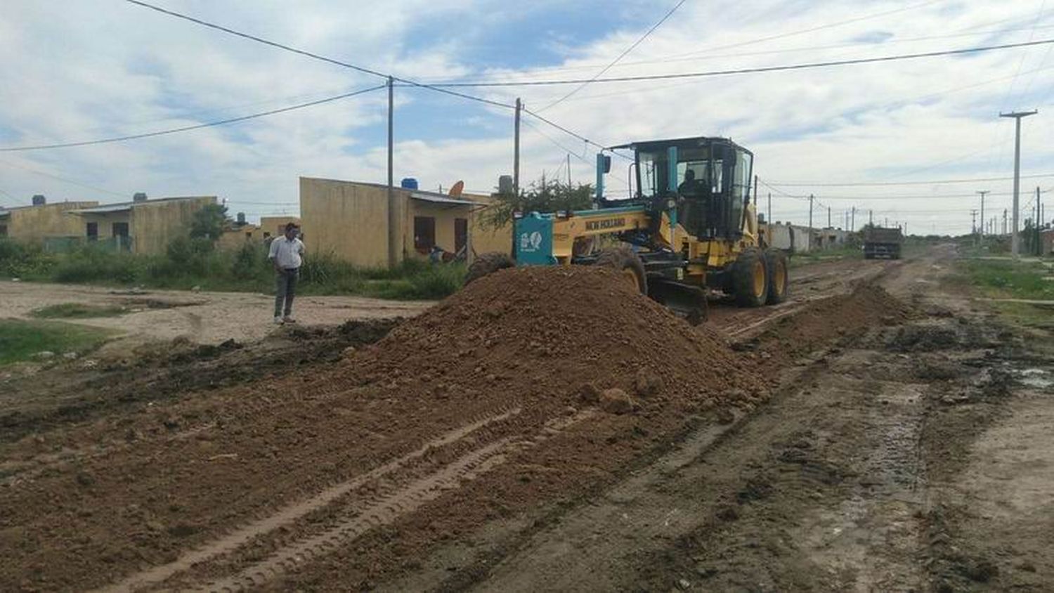 Tareas municipales en los barrios de la ciudad