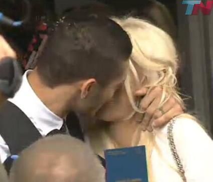 Wanda Nara y Mauro Icardi se casaron en San Isidro