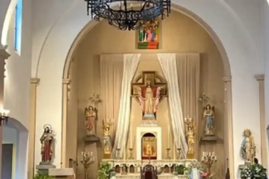 En la Basílica de Luján. Redes / NA