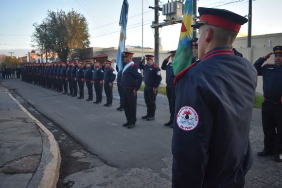 Bomberos celebró su día con un acto en el cuartel central