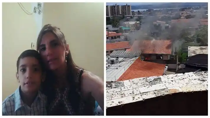 ¡MONSTRUOSO! Sujetos quemaron a una madre y su hijo tras robar en la casa