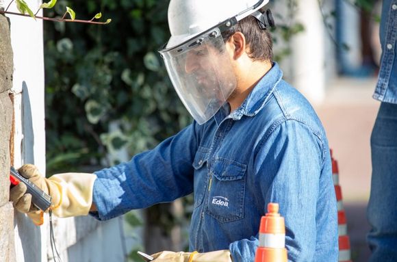 EDEA trabaja para restablecer el servicio eléctrico tras la tormenta