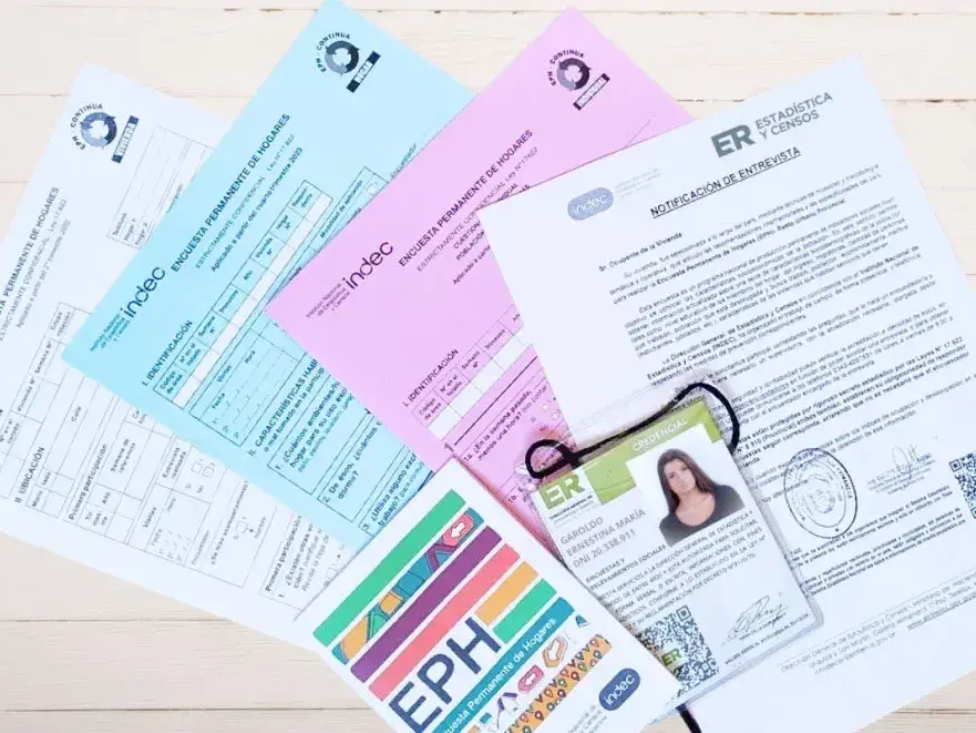 Encuesta Permanente de Hogares: brindan pautas de seguridad para verificar la identidad de los encuestadores