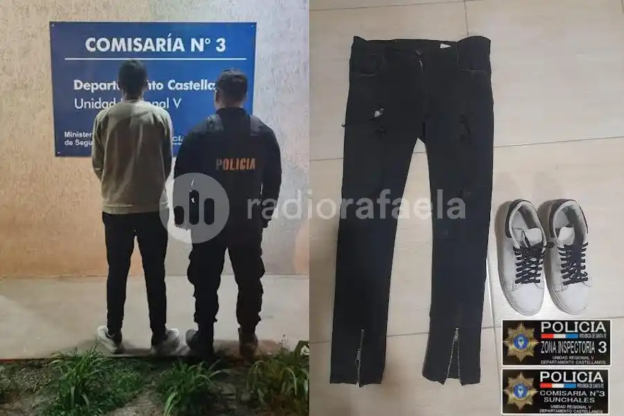 Ingresó a una casa, interceptó a un menor de edad y le exigió dinero en efectivo