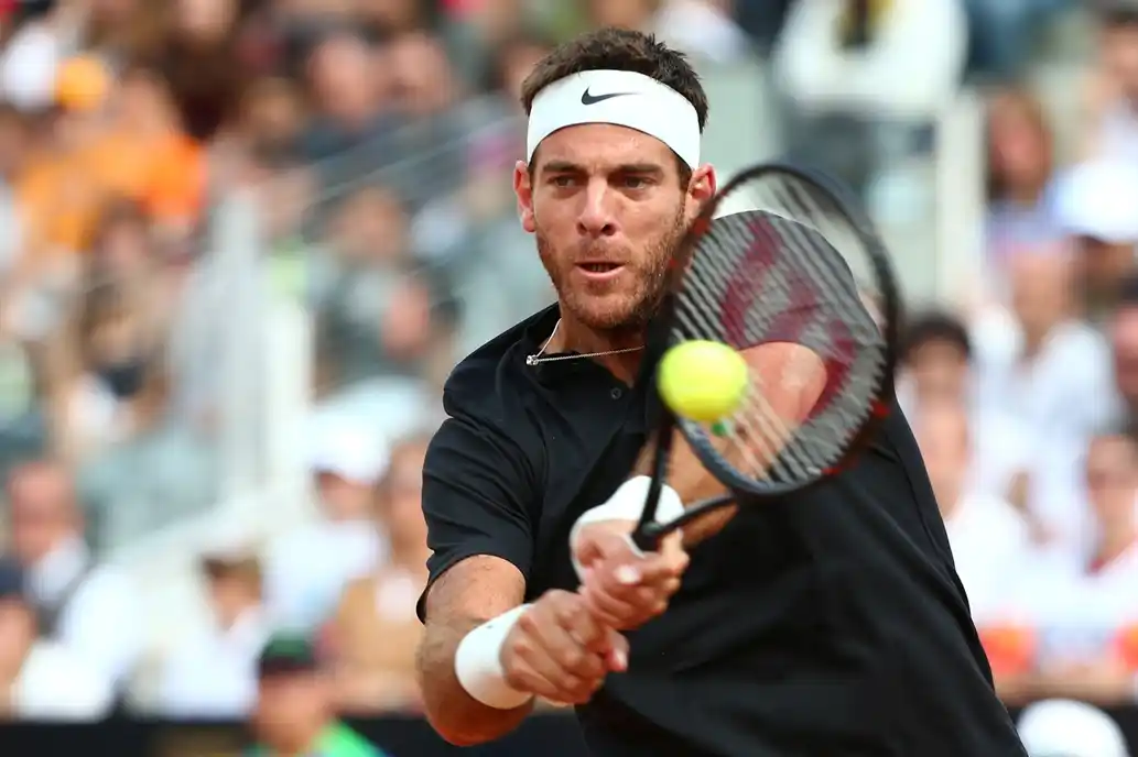 Del Potro se metió en octavos en Roma