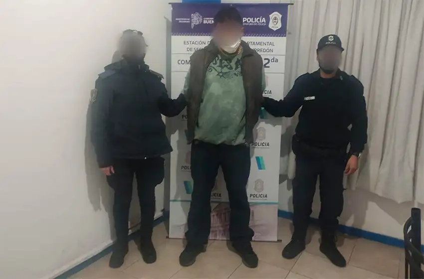 Provocaba disturbios en la Zona Roja y fue atrapado: tenía un pedido de captura por robo