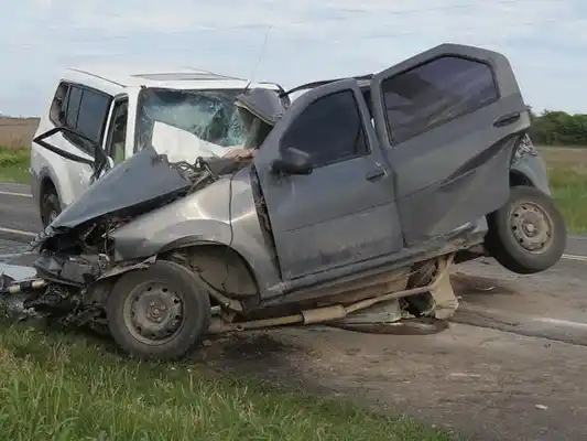 Siete muertos en un terrible accidente en la Ruta provincial 26