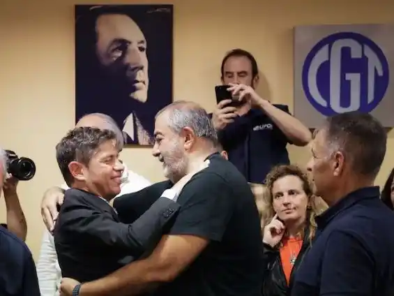 La CGT mostró su respaldo a Kicillof y acordaron una participación “amplia y activa” en el armado electoral