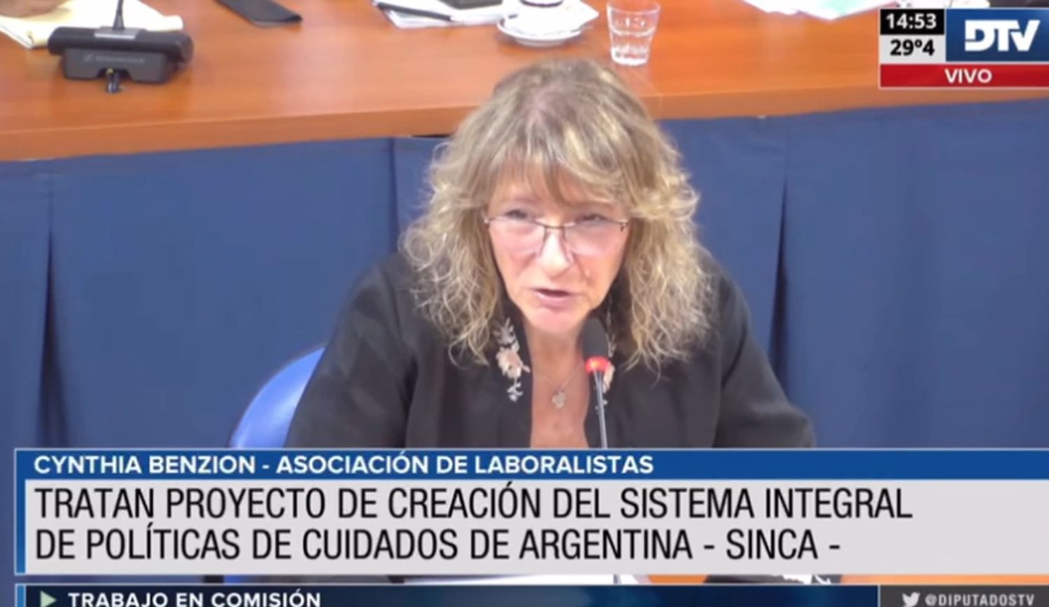 Representantes gremiales respaldaron el proyecto que crea el sistema integral de cuidados