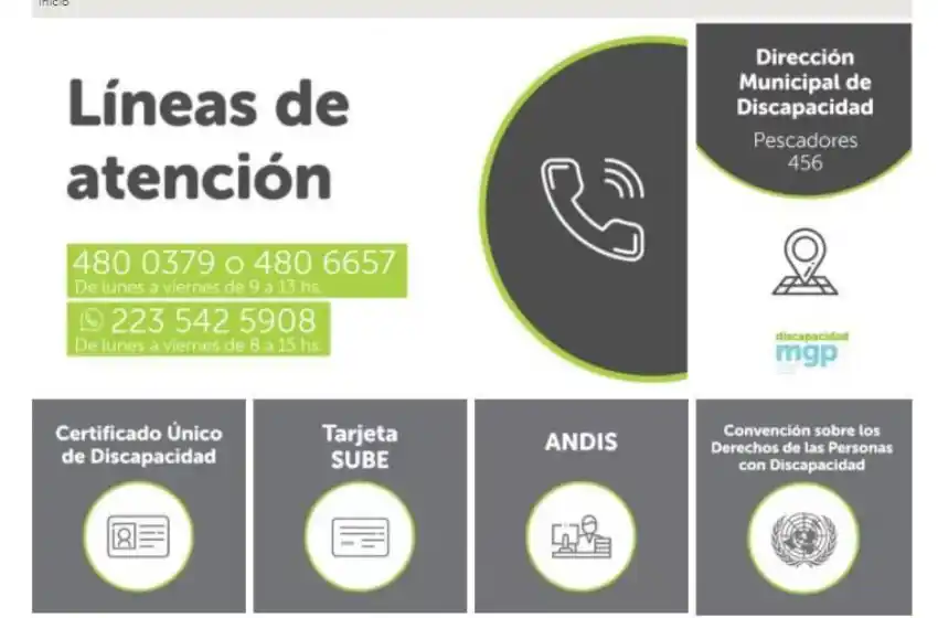 Agilizan el trámite para obtener el certificado para personas con discapacidad