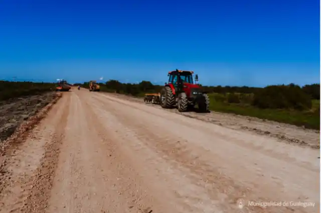 Camino a Puerto Ruiz: la obra avanza a paso firme