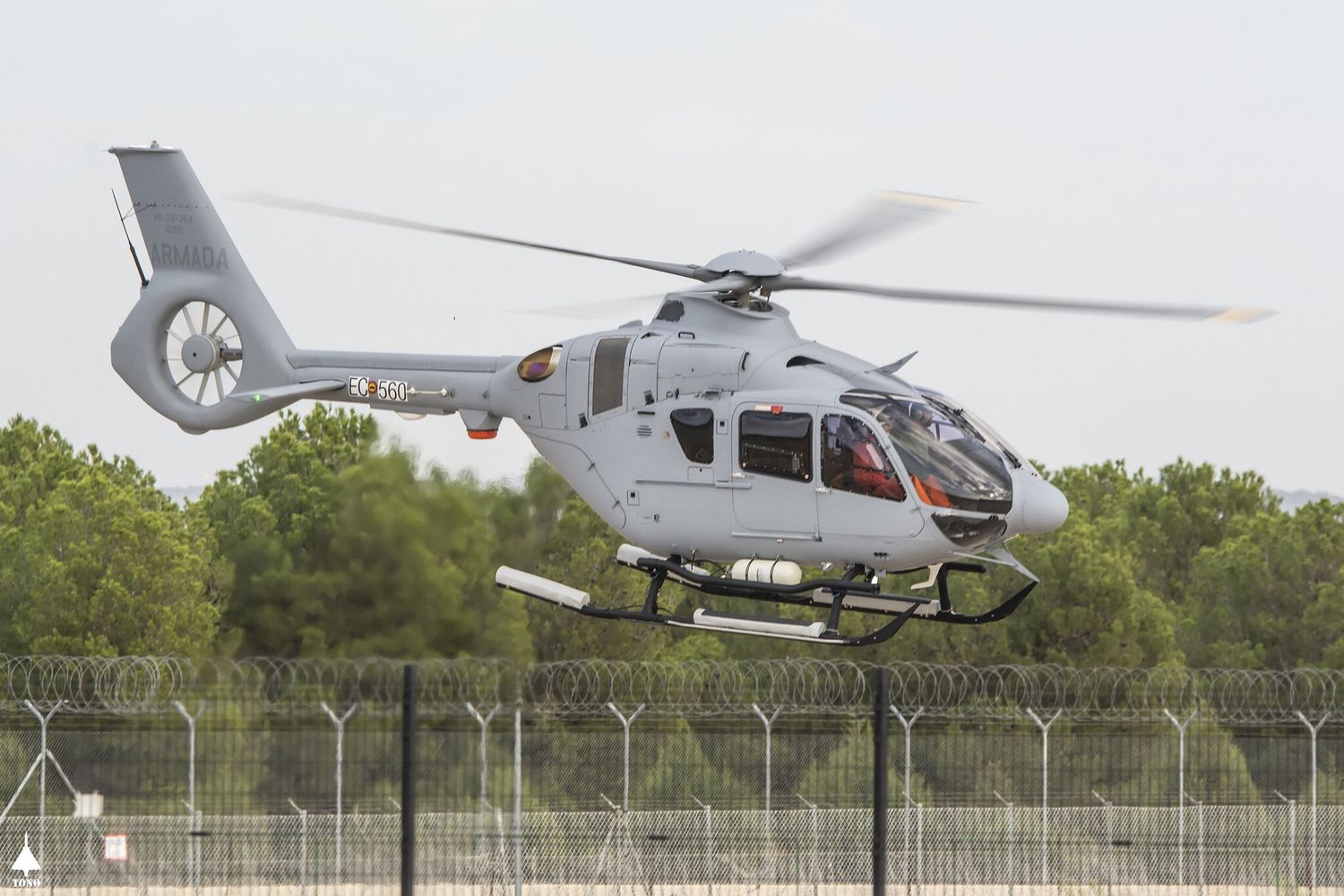 La Armada Española recibió su primer helicóptero AIRBUS H135 P3H «Nival»