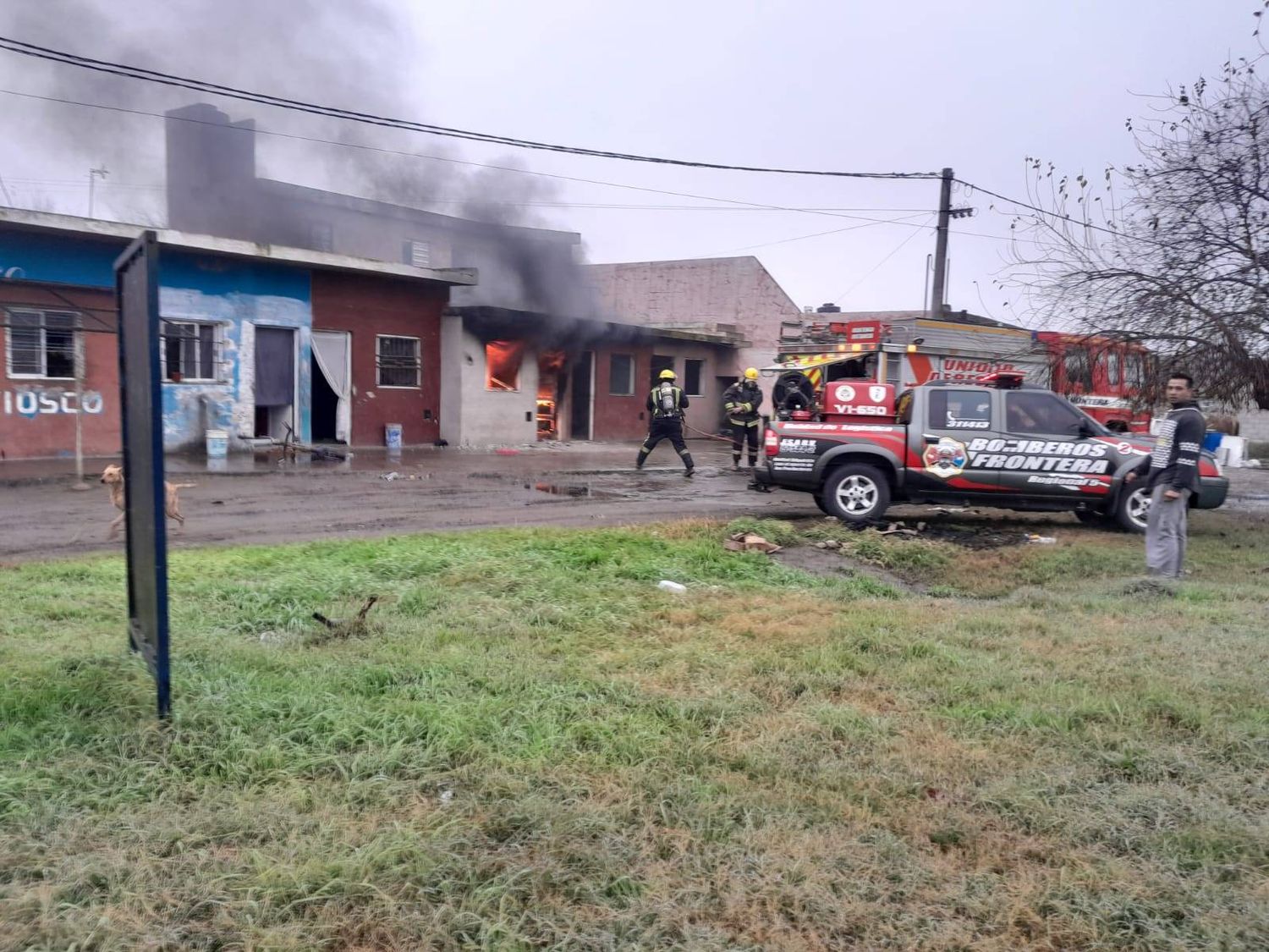 bomberos frontera