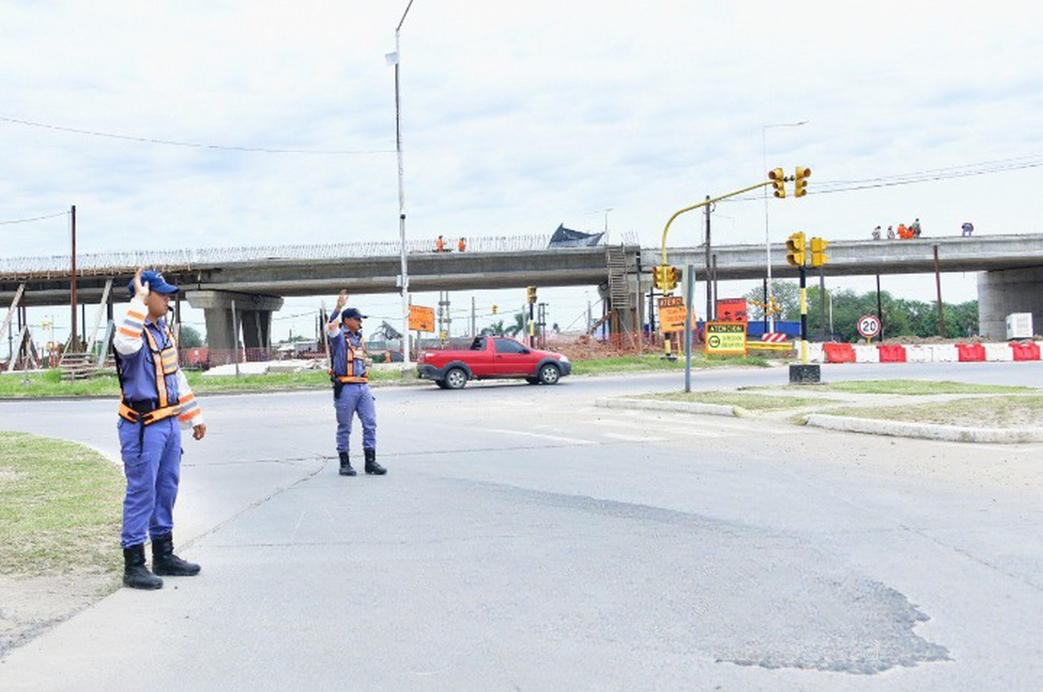 Habilitaron la circulación del puente sobreelevado para circular hacia el Centro