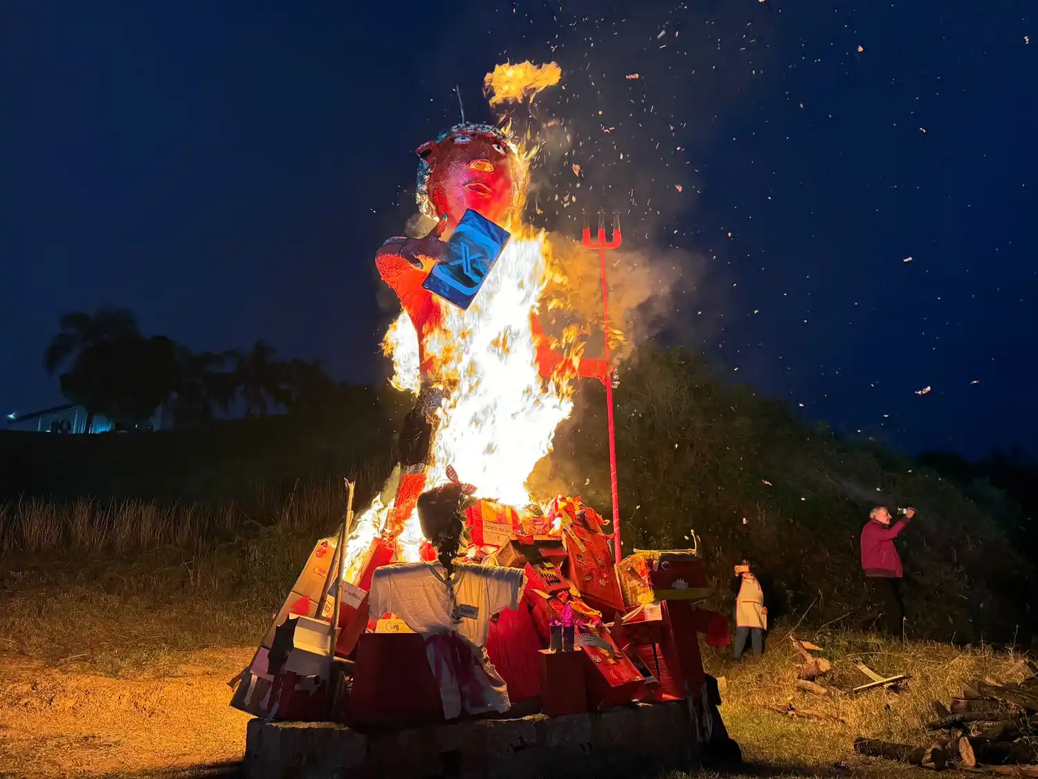 quema del demonio mallorca