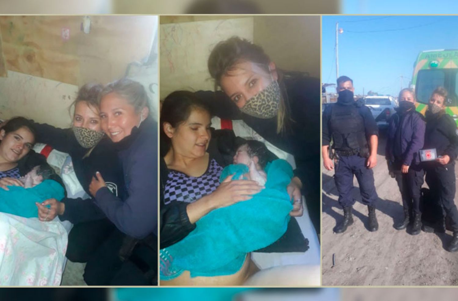Bahía Blanca: policías bonaerenses asistieron a otra mujer en tarea de parto