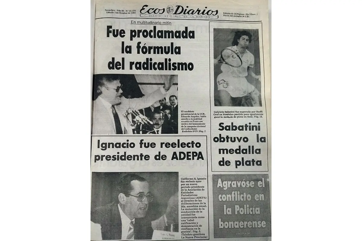 Sábado 1º de octubre de 1988