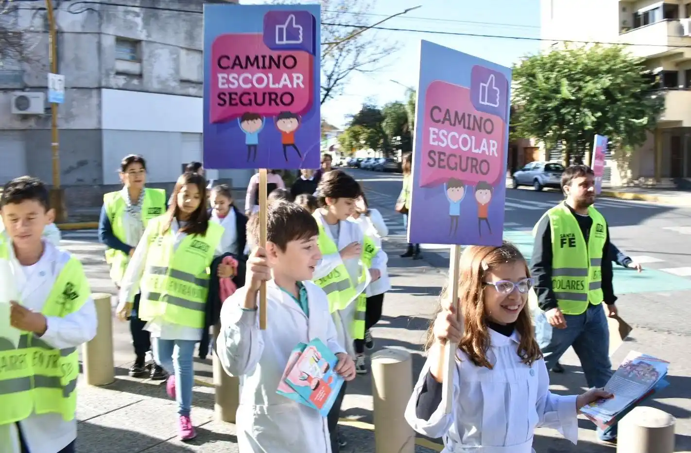 Camino Escolar Seguro en la Escuela Moreno