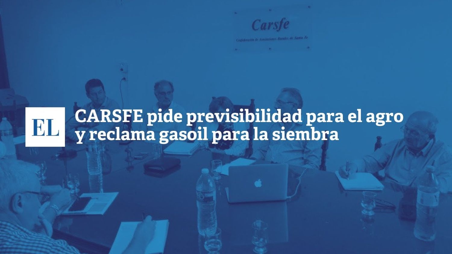 CARSFE pide previsibilidad para el agro y reclama gasoil para la siembra