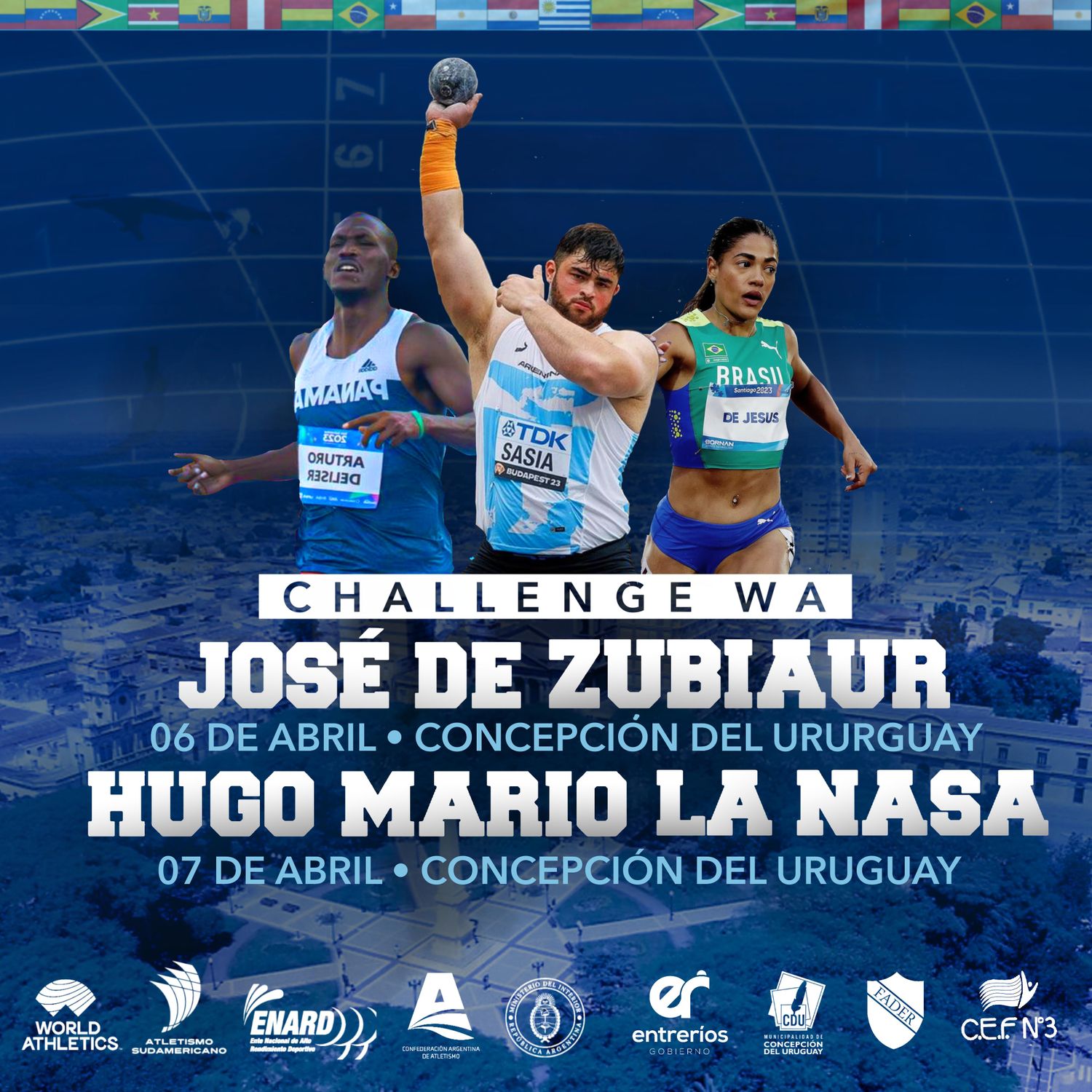 Todo listo para vivir dos jornadas de alto nivel en Concepción del Uruguay
