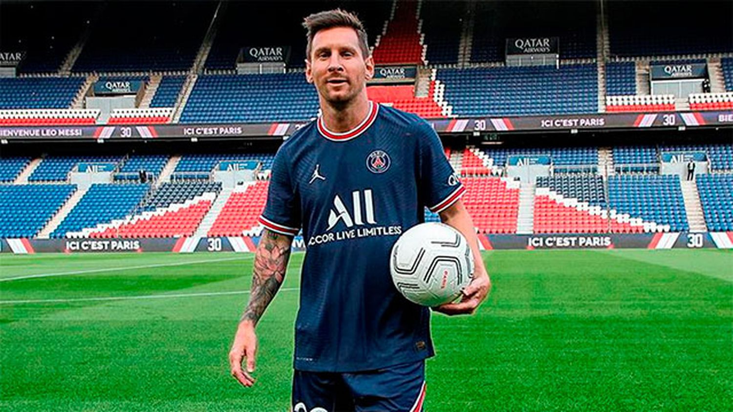 Lionel Messi saludará a 45 mil hinchas del PSG mientras aguarda por su debut