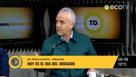 El abogado Pablo Acosta reflexionó sobre la profesión en el Día del Abogado en Tandil