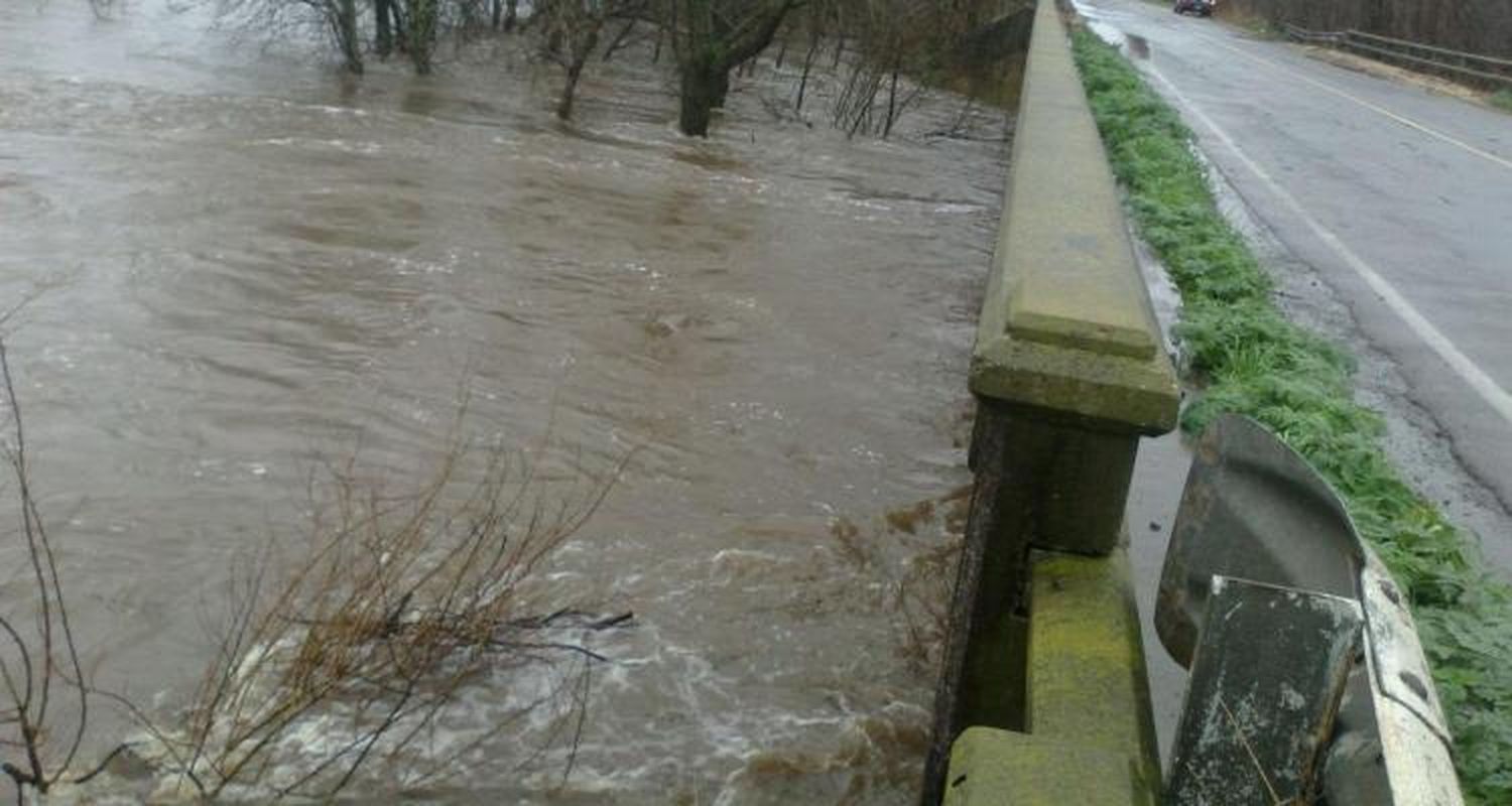 Convocan a Vialidad para evaluar el puente de Villa Sarita en ruta 191