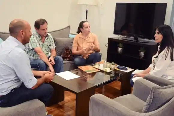 La vicegobernadora se reunió con la Asociación Citricultores  de Concordia