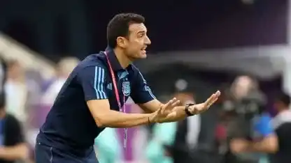 El DT Lionel Scaloni