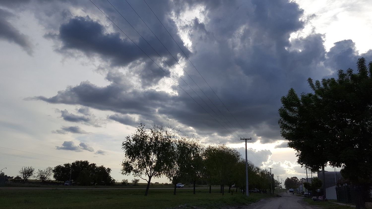 El Servicio Meteorológico Nacional emitió un alerta por tormentas fuertes