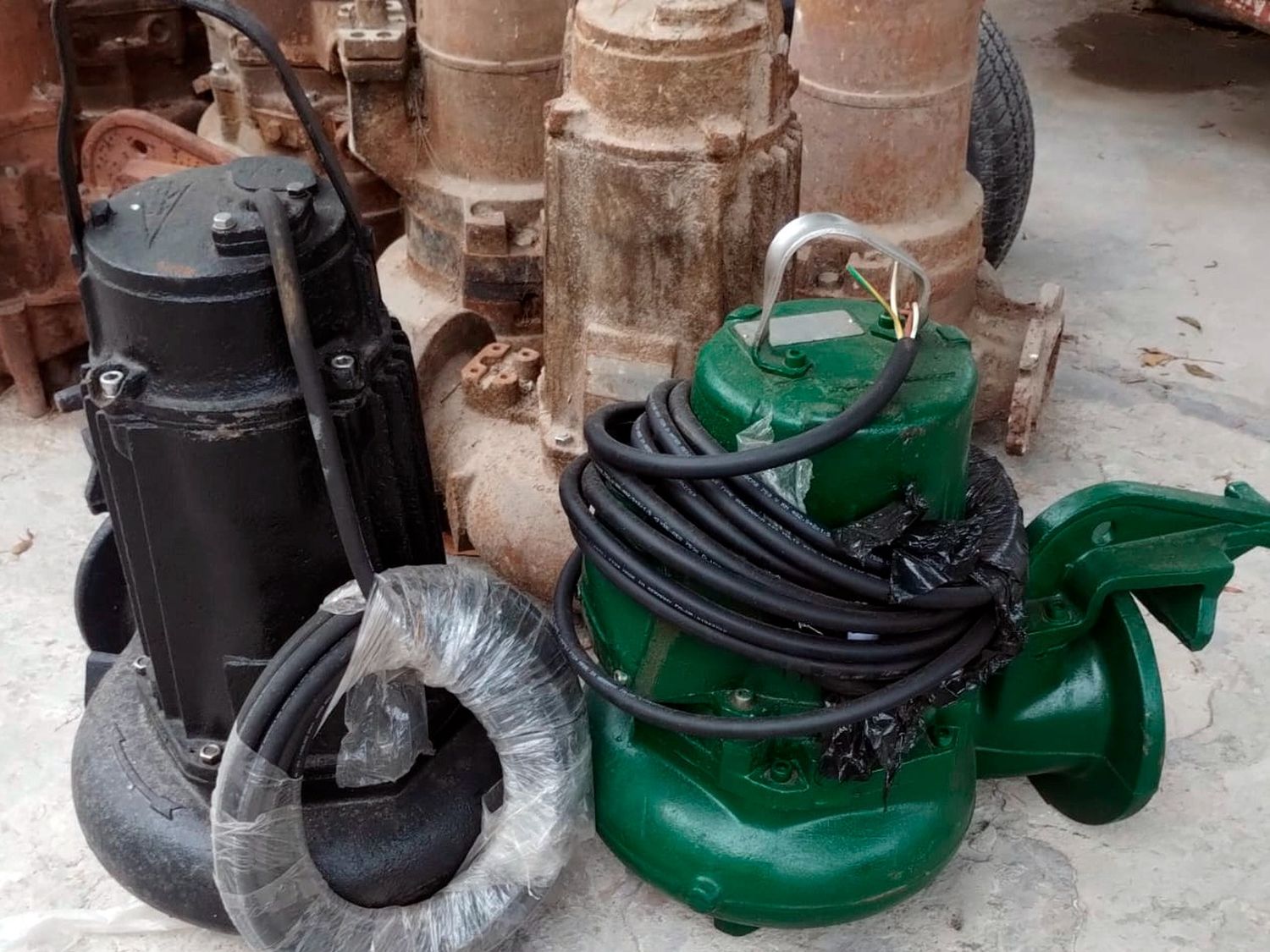 El municipio invirtió en nuevas electrobombas