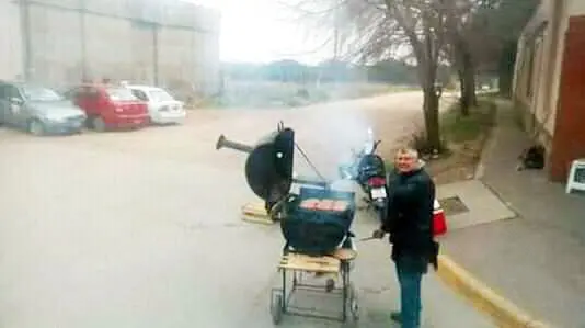 Sufrió el robo de sus elementos de trabajo