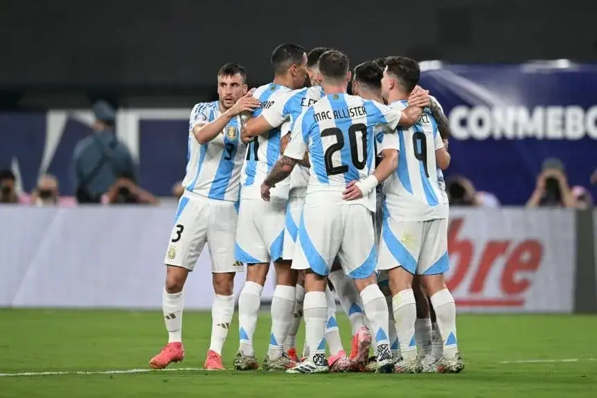 El último ensayo de la Argentina previo a la fina de la Copa América