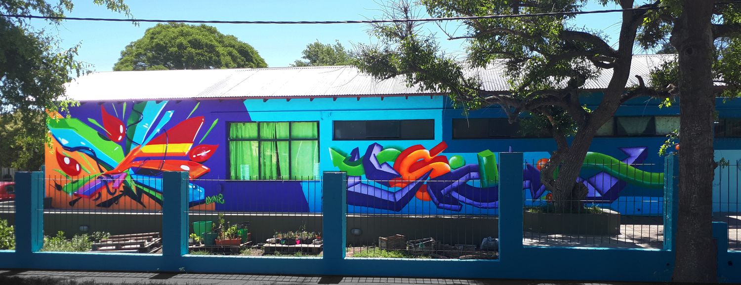 La Escuela 53 se vistió de color