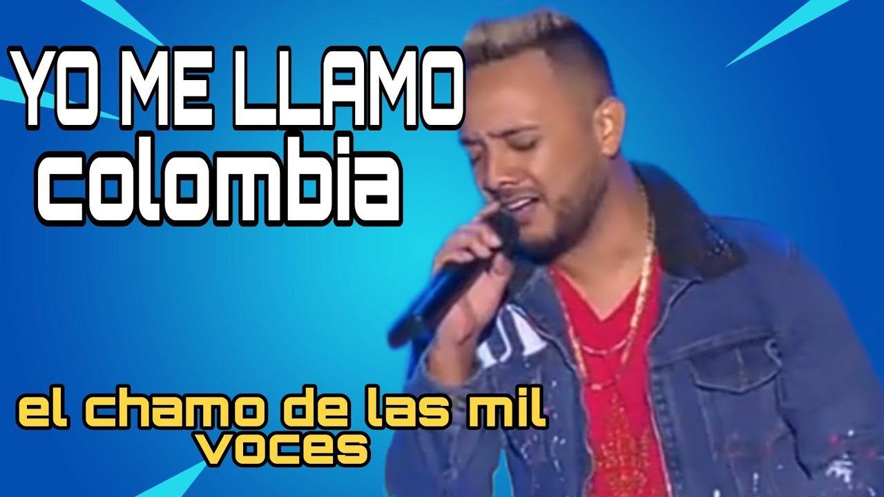¡IMPACTÓ! El chamo de las mil voces, en el «yo me llamo» de la televisión colombiana