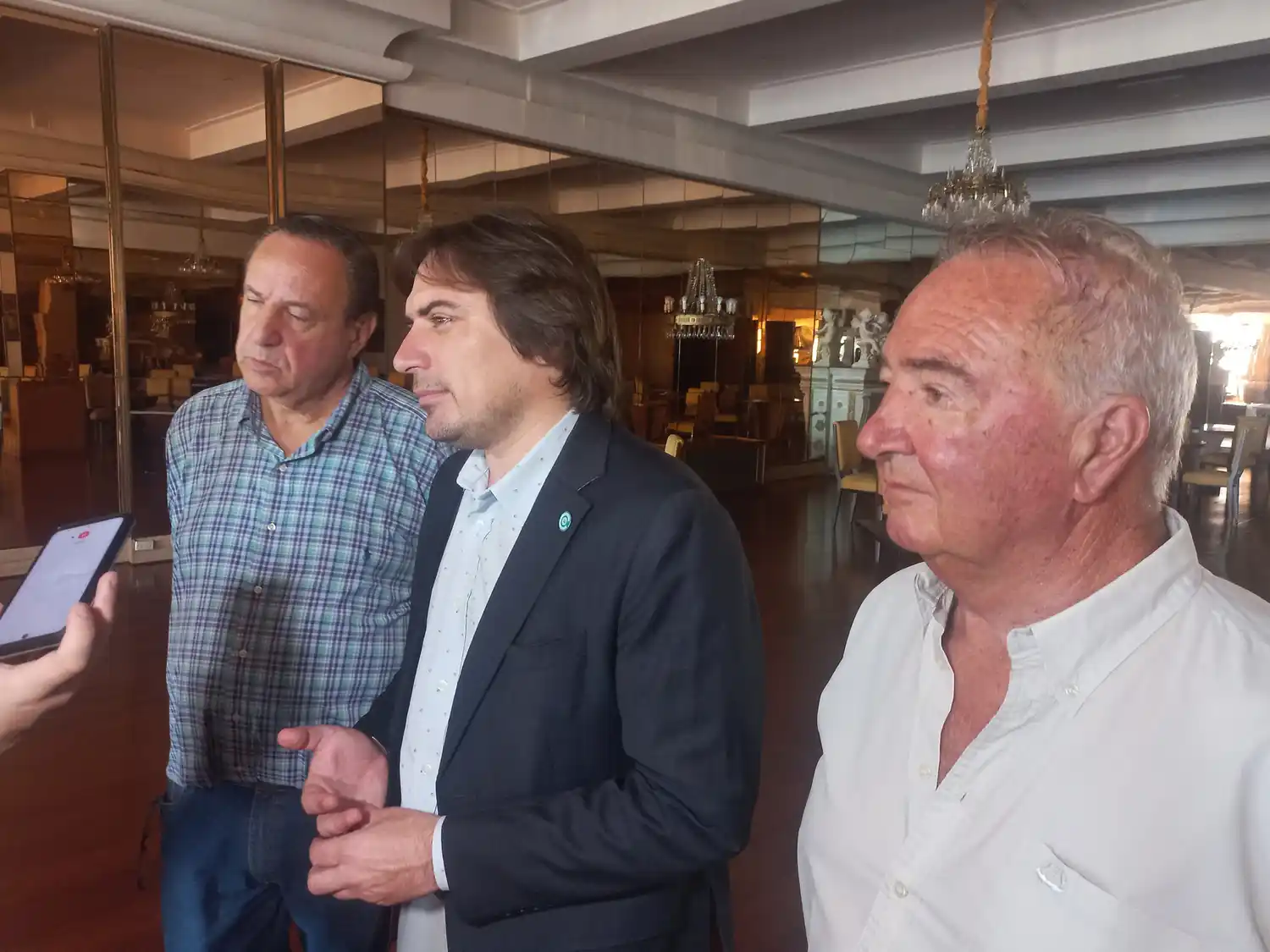 En el marco de la Fiesta Nacional de la Papa, Lucas Magnano, presidente de Coninagro, visitó la región.