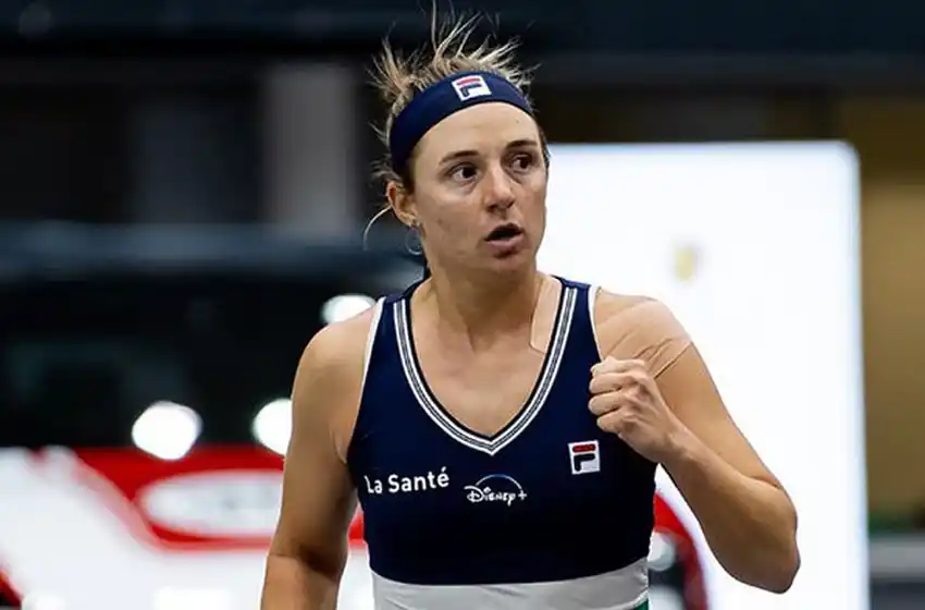Rusita enorme: Nadia Podoroska venció a la número 9 del mundo y avanzó a cuartos