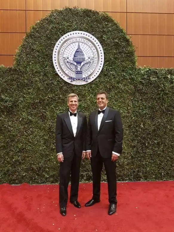 Los argentinos que estuvieron en la asunción de Trump